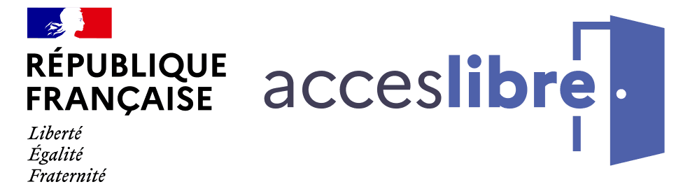 Logo de la plateforme gouvernementale Acceslibre